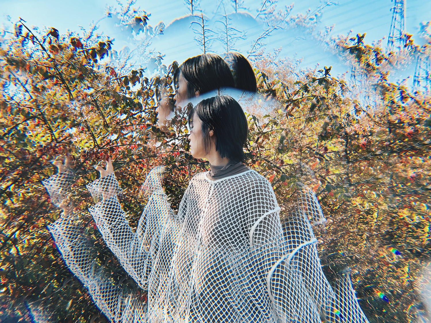 光を屈折させる